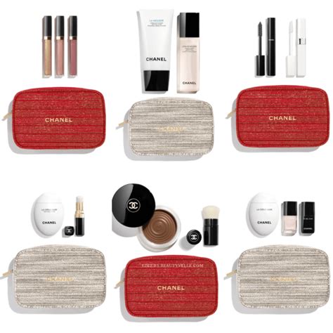 chanel makeup gift set holiday|chanel tweed gift set 2022.